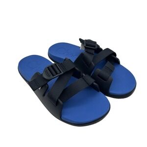 Chaco Sandals Youth Unisex Size 4 Adjustable Straps Navy Blue Slip On